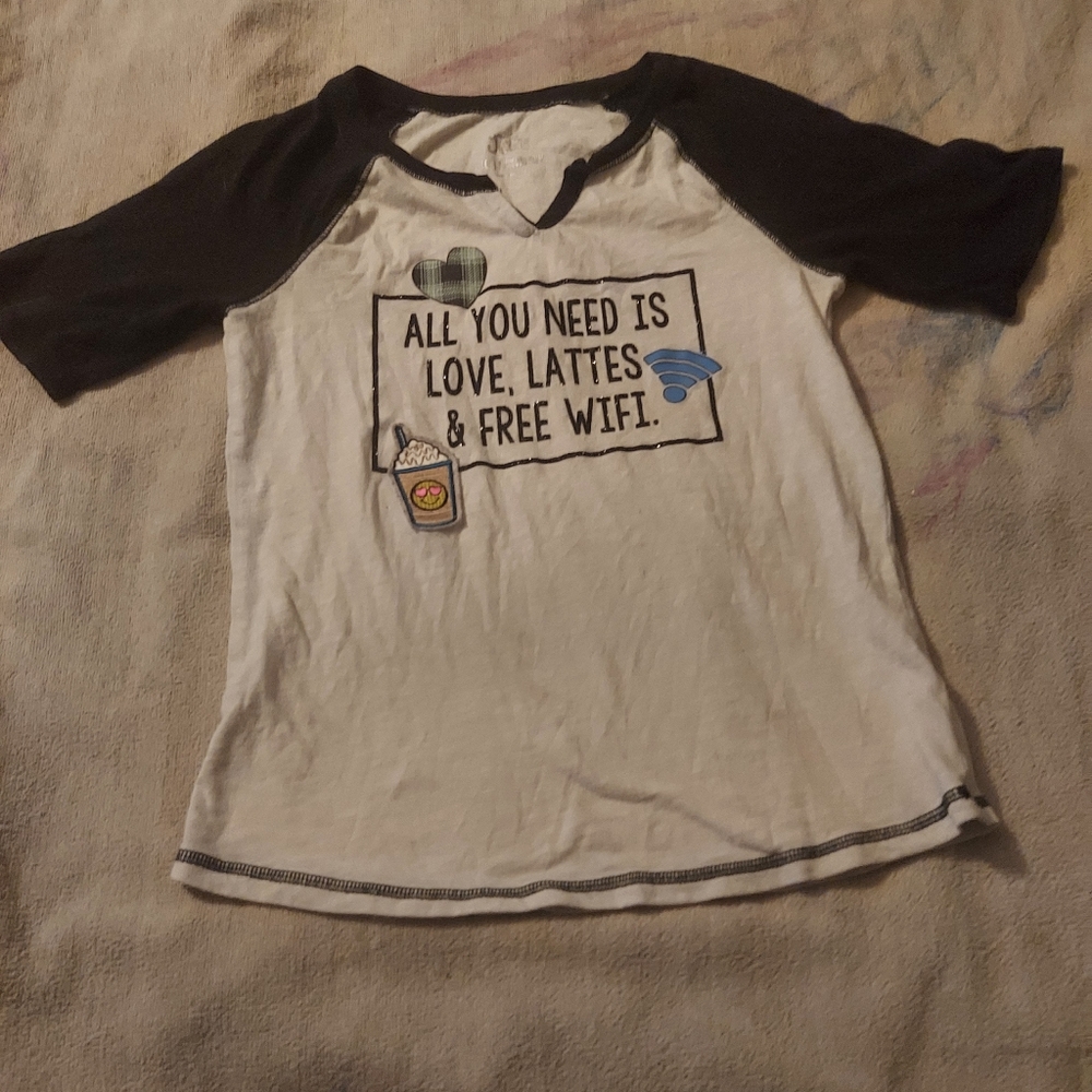 Girls size 10 Justice shirt